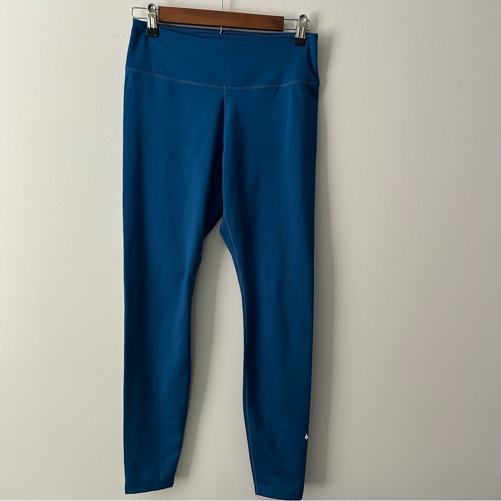 Nike dri-fit High-Waisted Leggings teal M